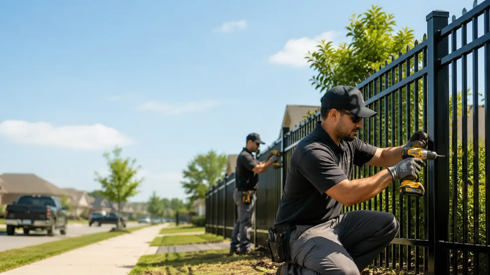 Metal Fence Installation in Votaw, TX